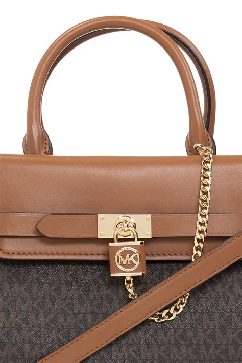 fake michael kors hamilton bag|Michael Kors Hamilton bag measurements.